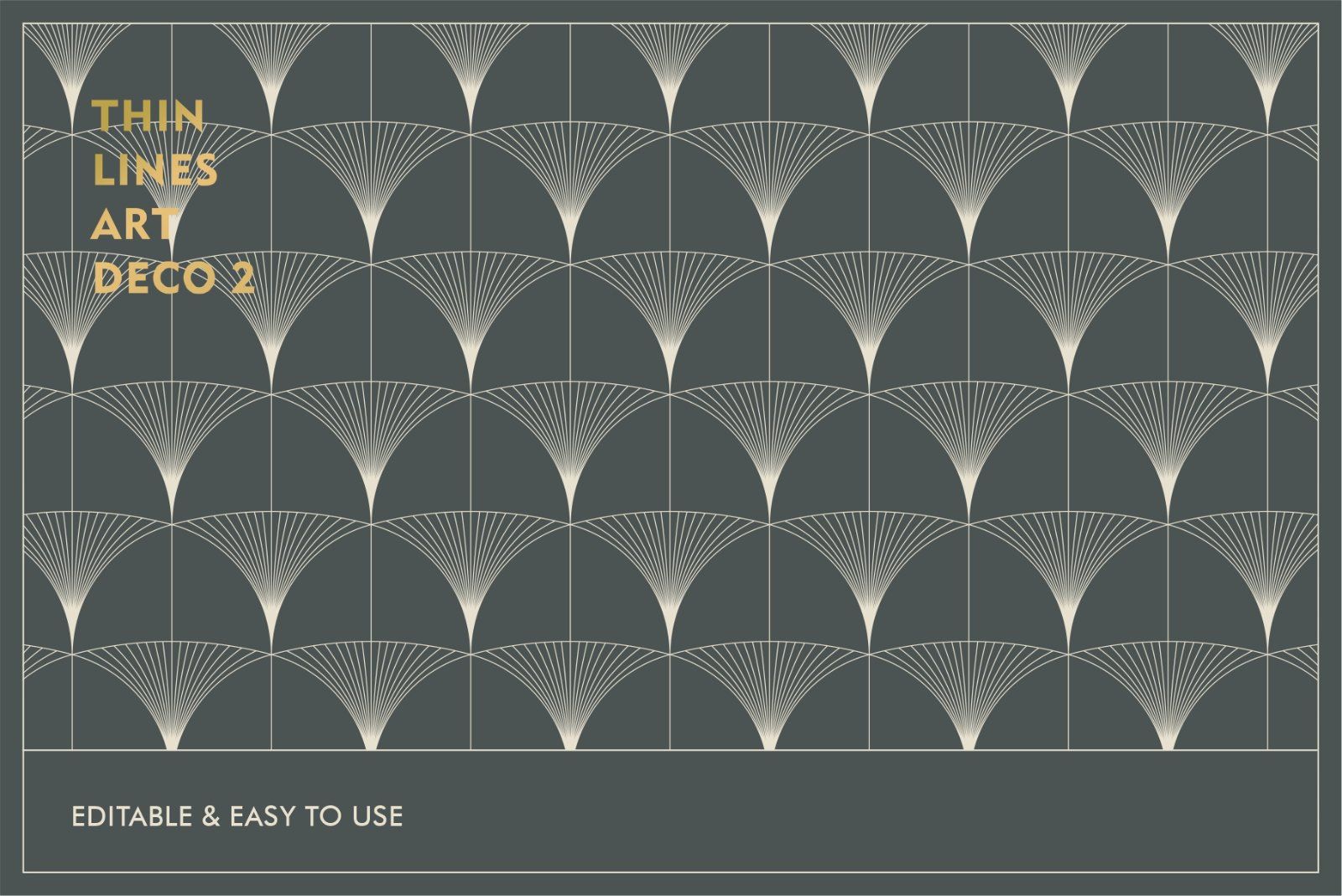 Thin Lines Art Deco Patterns 2 — image 5