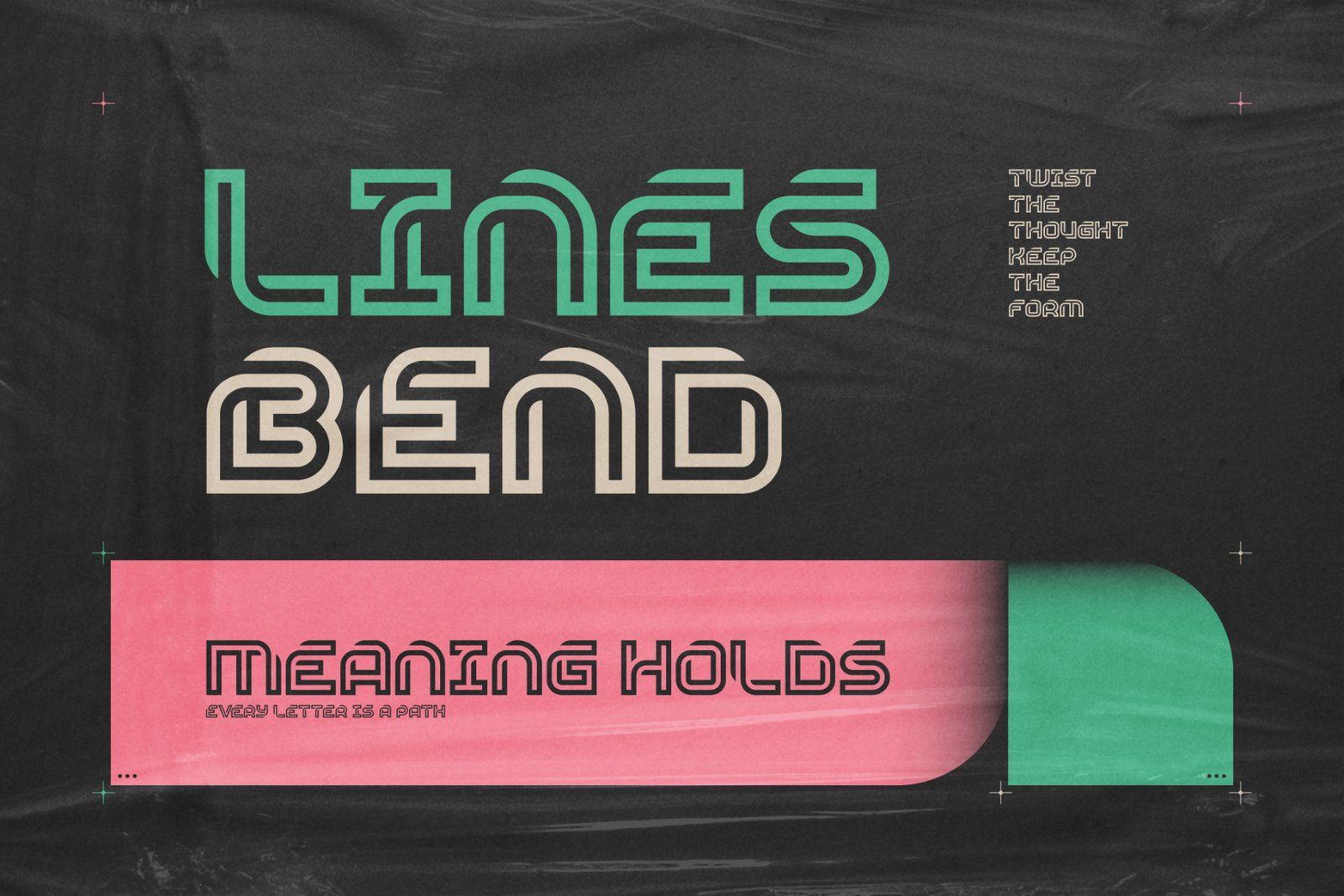 Tangler - Twisted Font — image 4