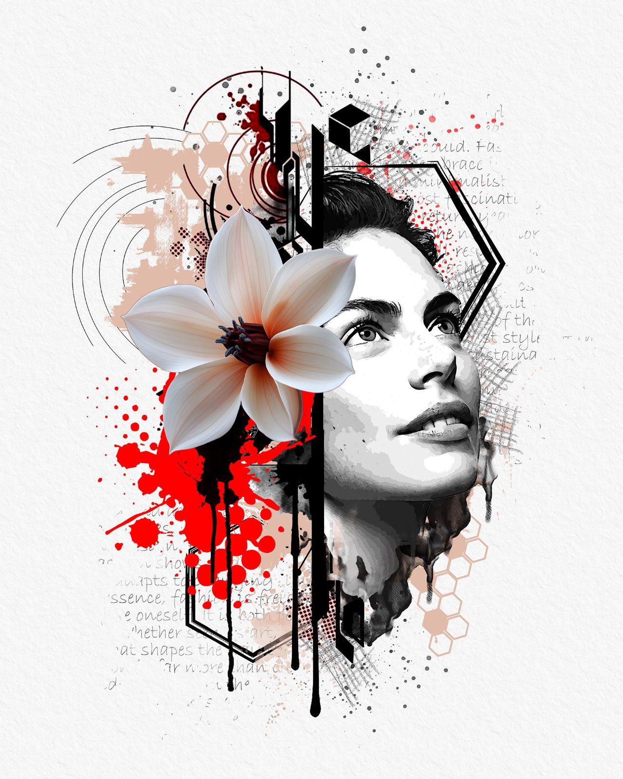 Artistic Watercolor Tattoo Art