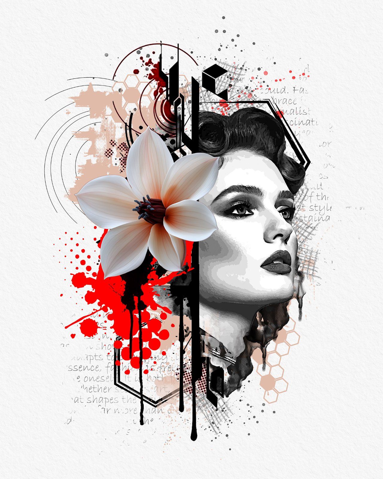 Artistic Watercolor Tattoo Art