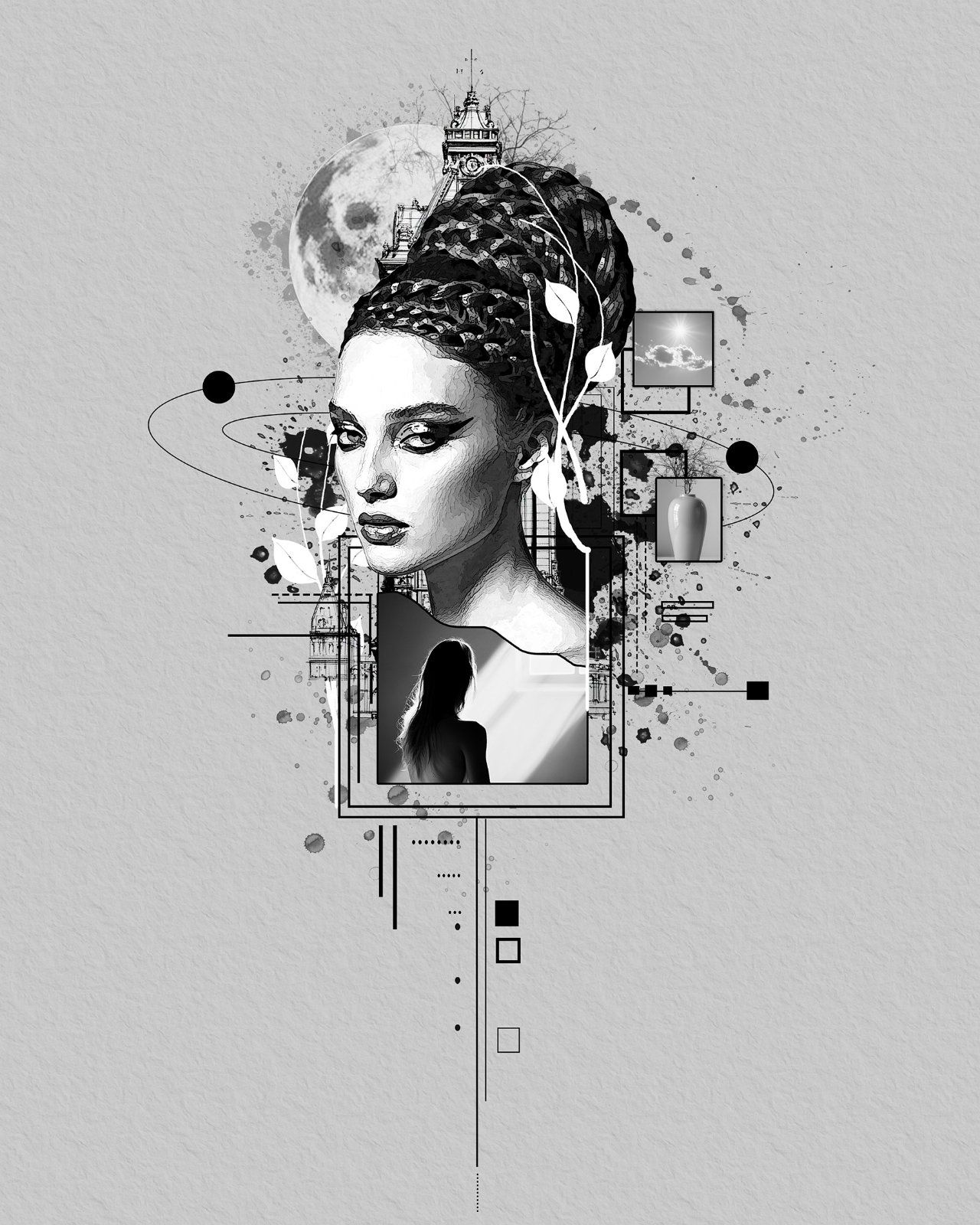 Artistic Watercolor Tattoo Art