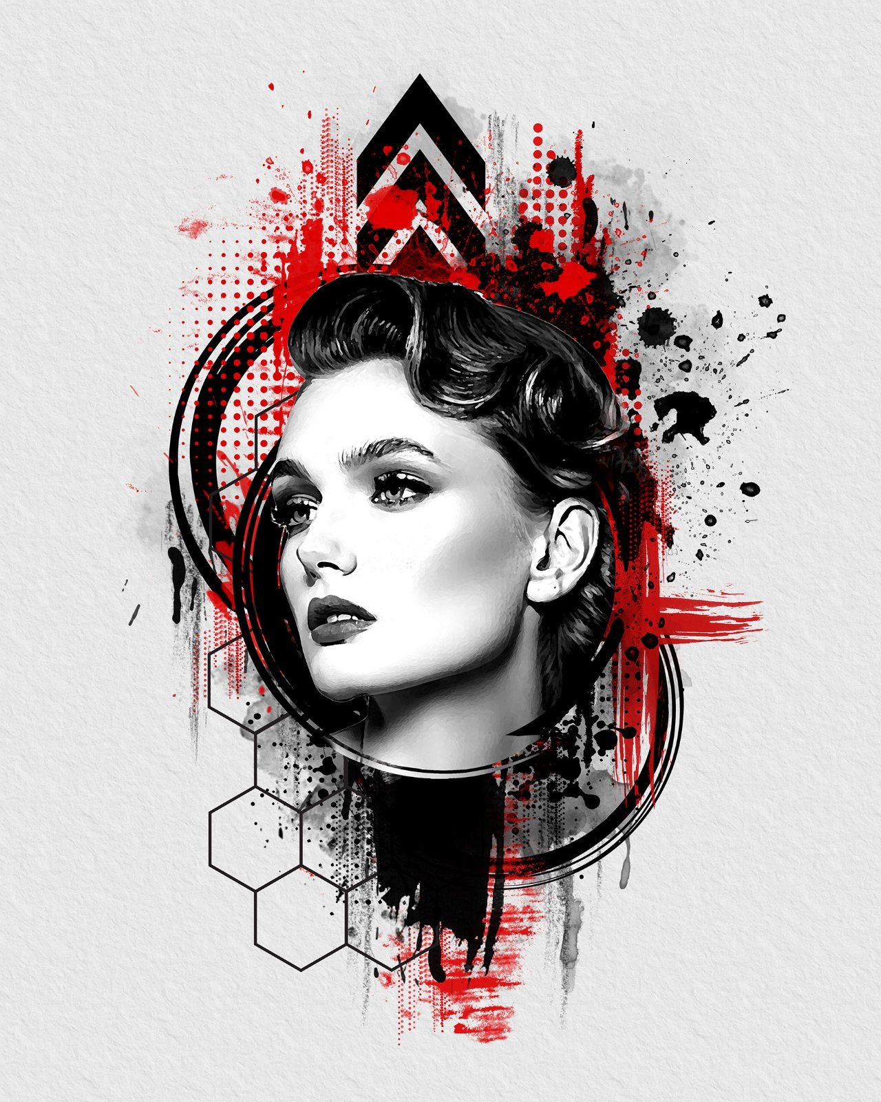 Special Tattoo Photo Effect Art