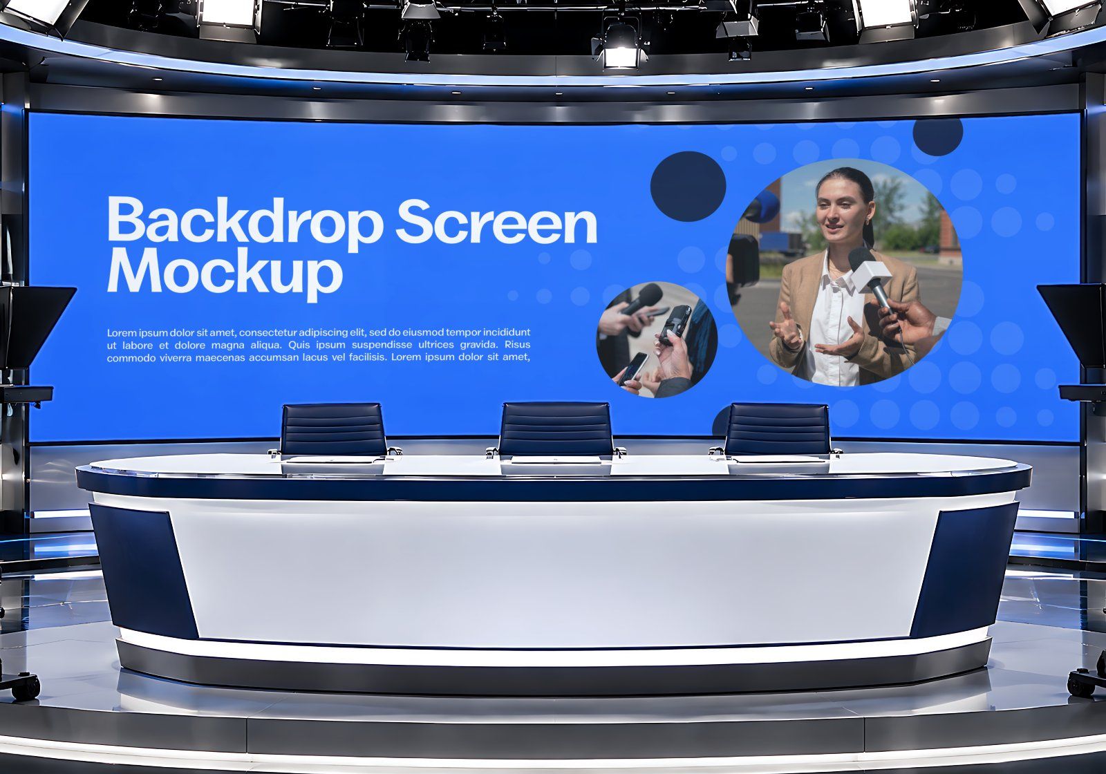 TV Station Mockup Bundle - Complete Broadcasting & Media Brand Identity PSD — image 15
