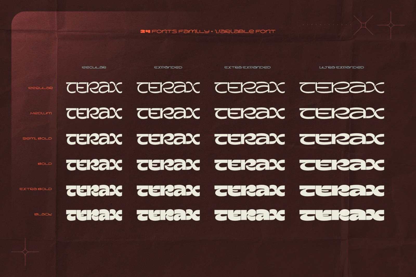 Terax Dimention Font Family — image 7