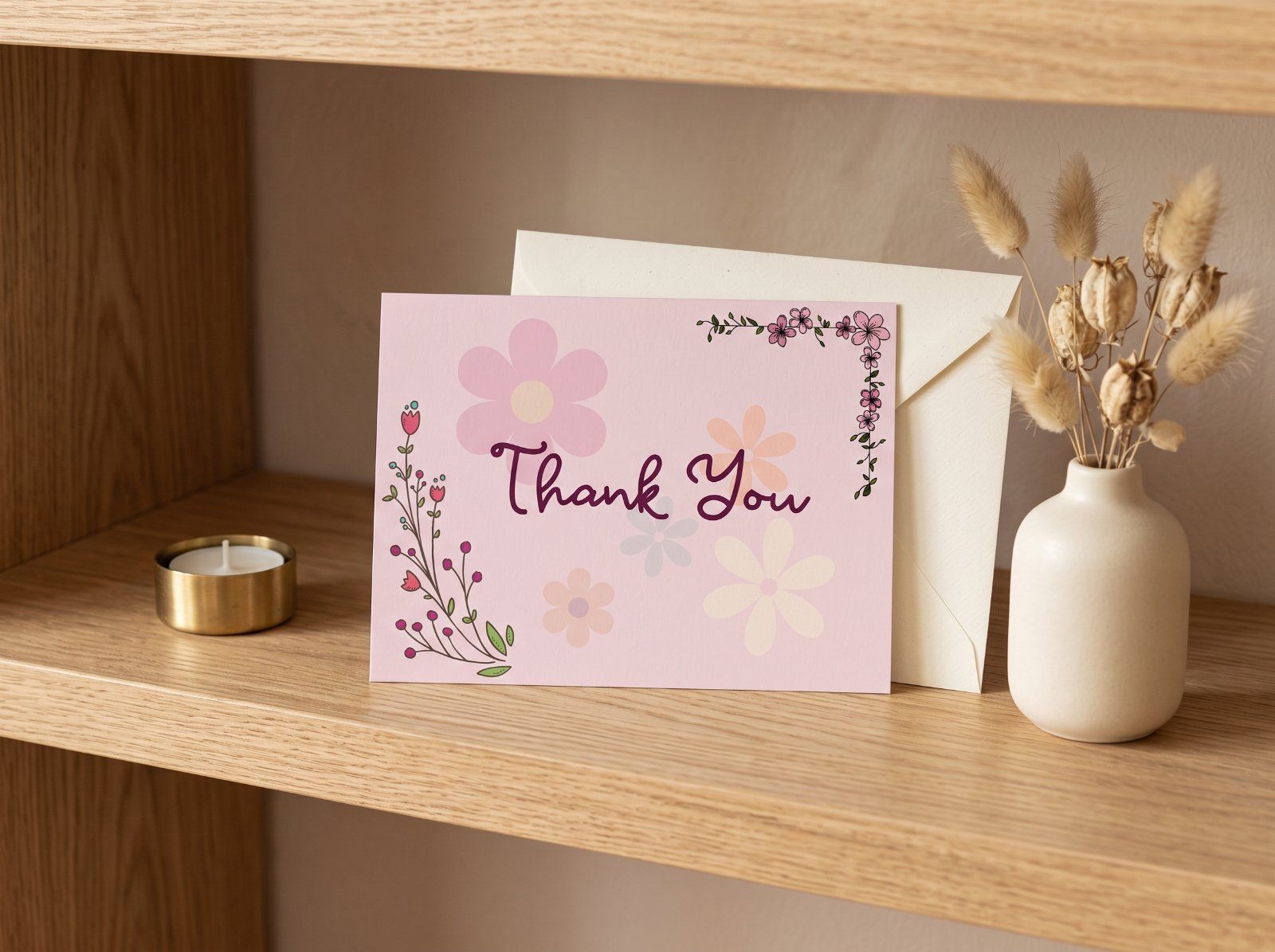 Elegant Thank You Card Template for Any Occasion — image 2