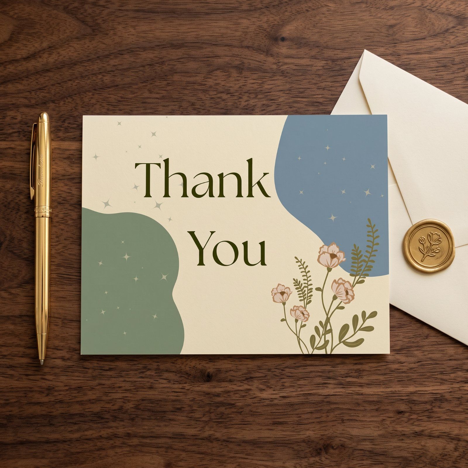 Premium Thank You Card Template – Printable & Digital Download — image 2