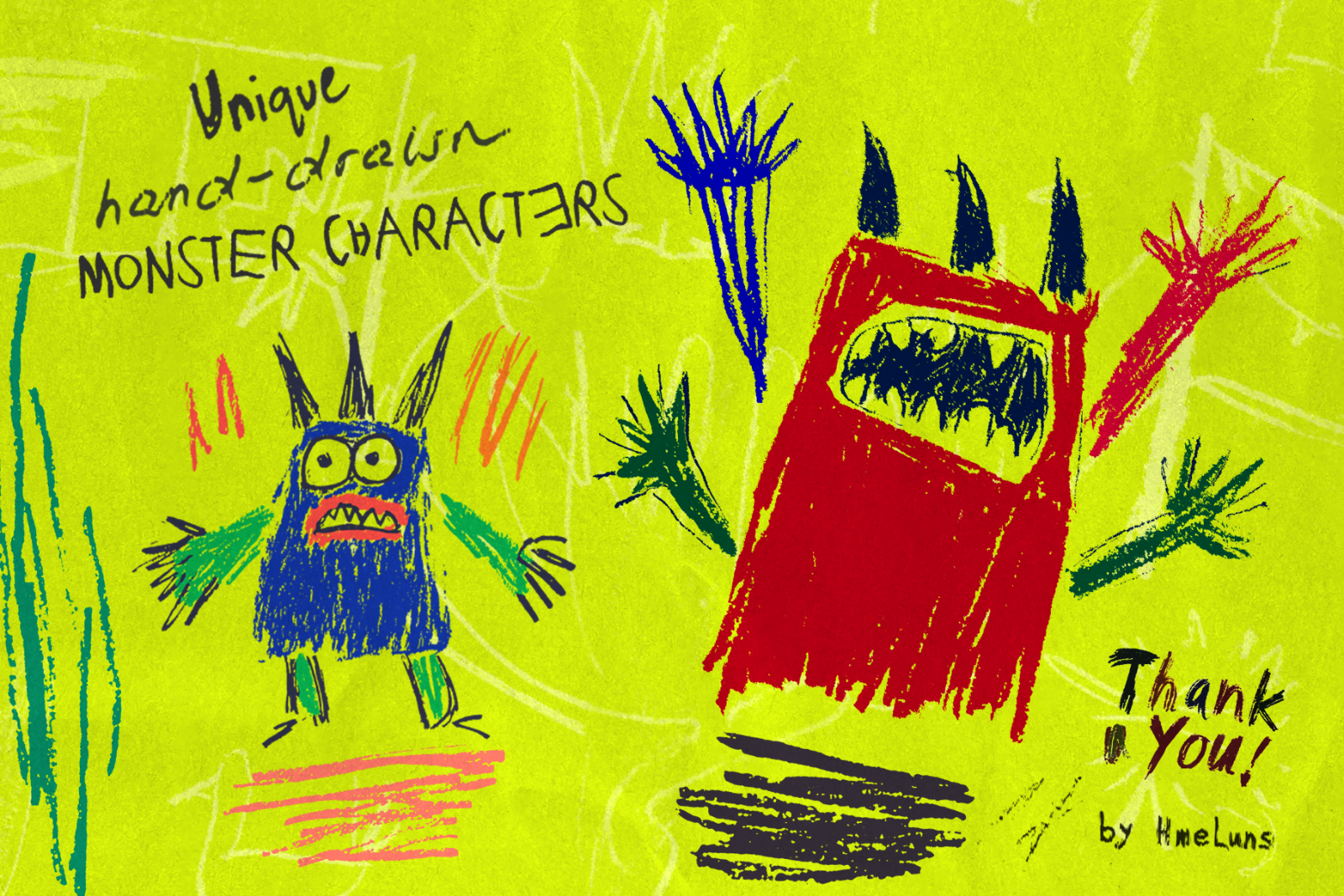 Hand Drawn Monsters — image 6