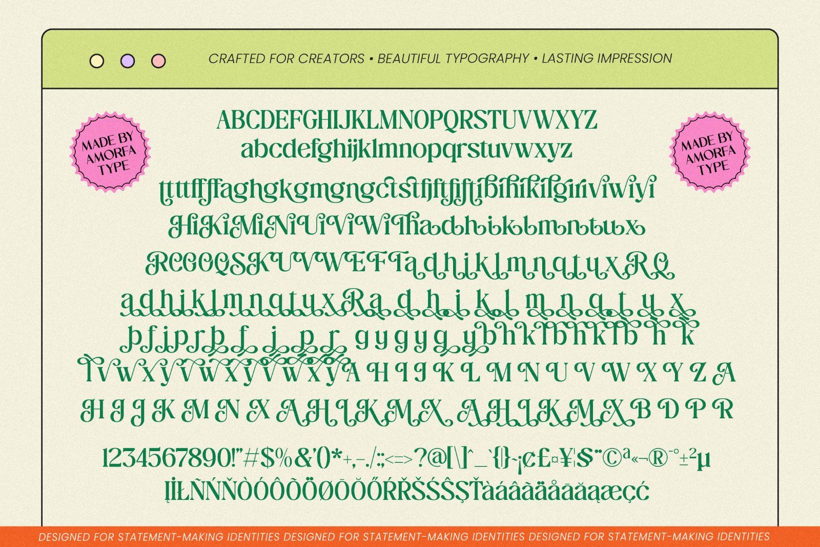 The Daily Midtones Decorative Serif — image 8
