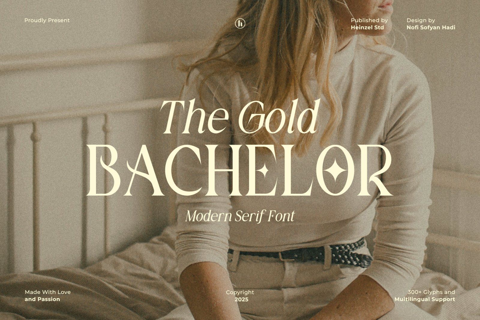 The Gold Bachelor Serif Font — image 1