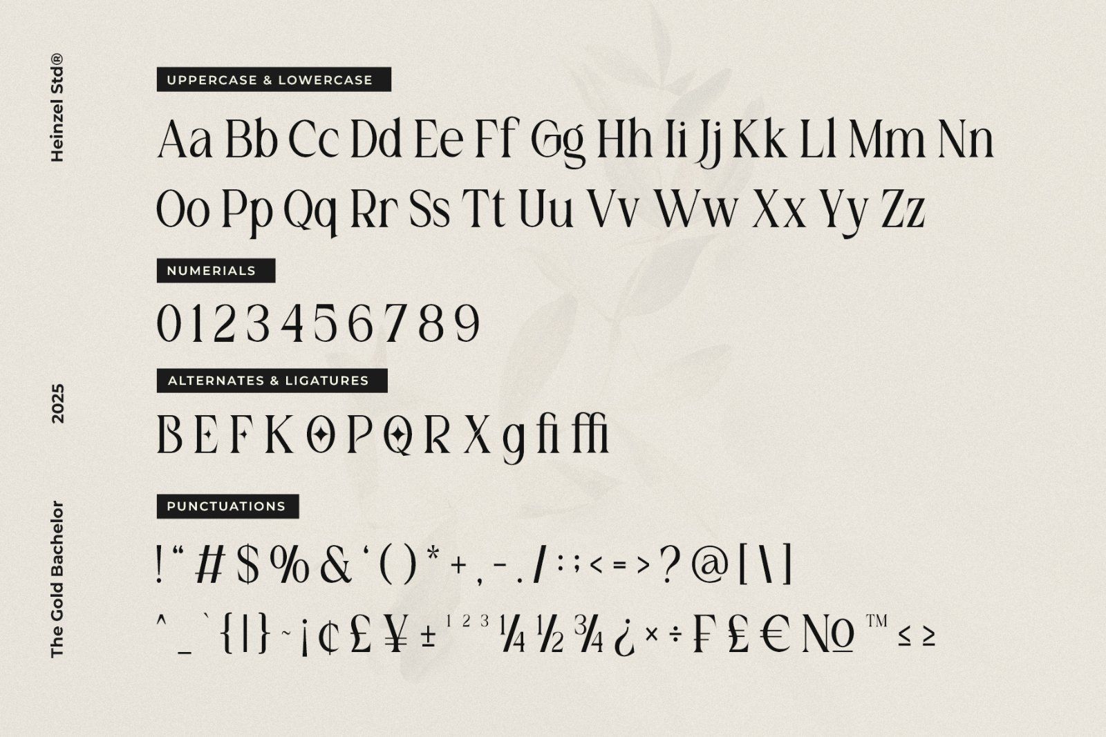 The Gold Bachelor Serif Font — image 14