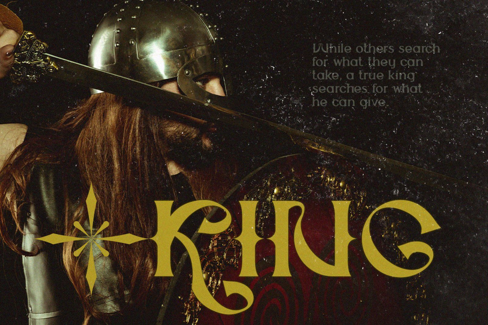 THE QUIRONAX — Medieval Blackletter Font — image 5