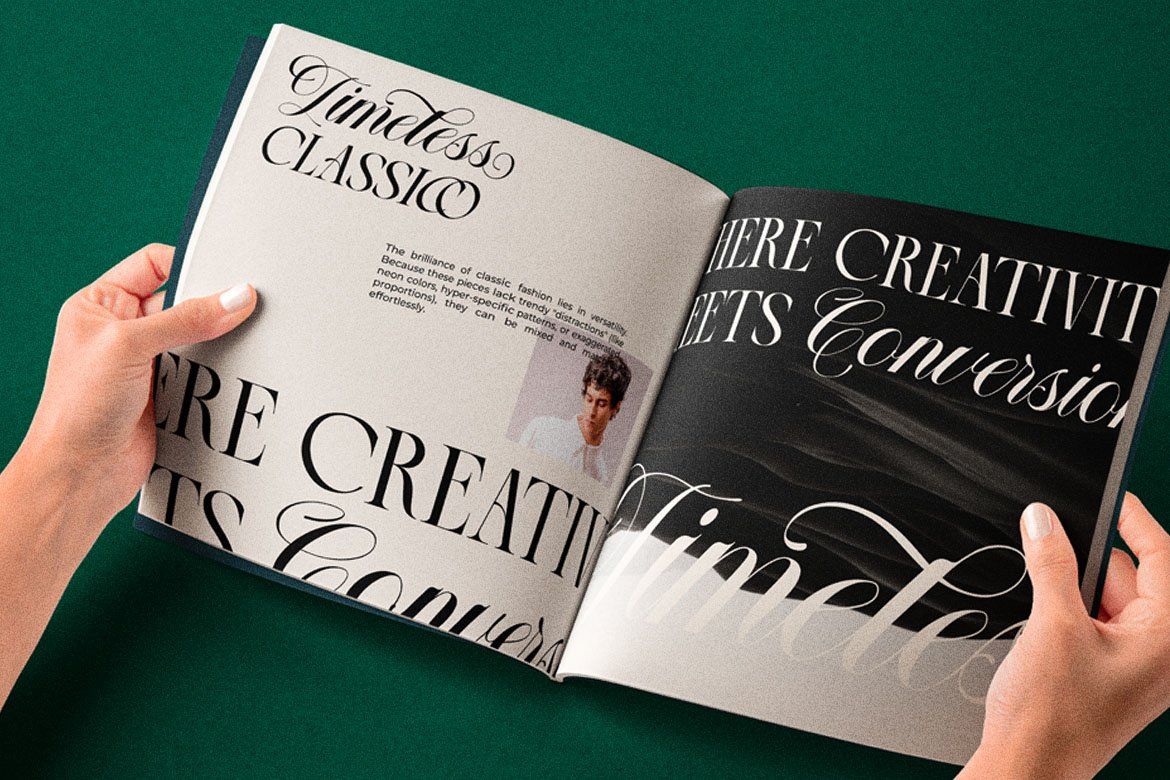 LT The Heistha Editorial – Font Duo
