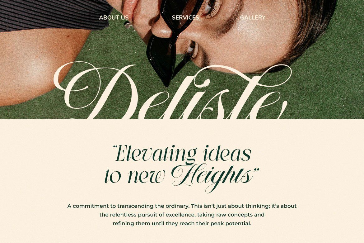 LT The Heistha Editorial – Font Duo