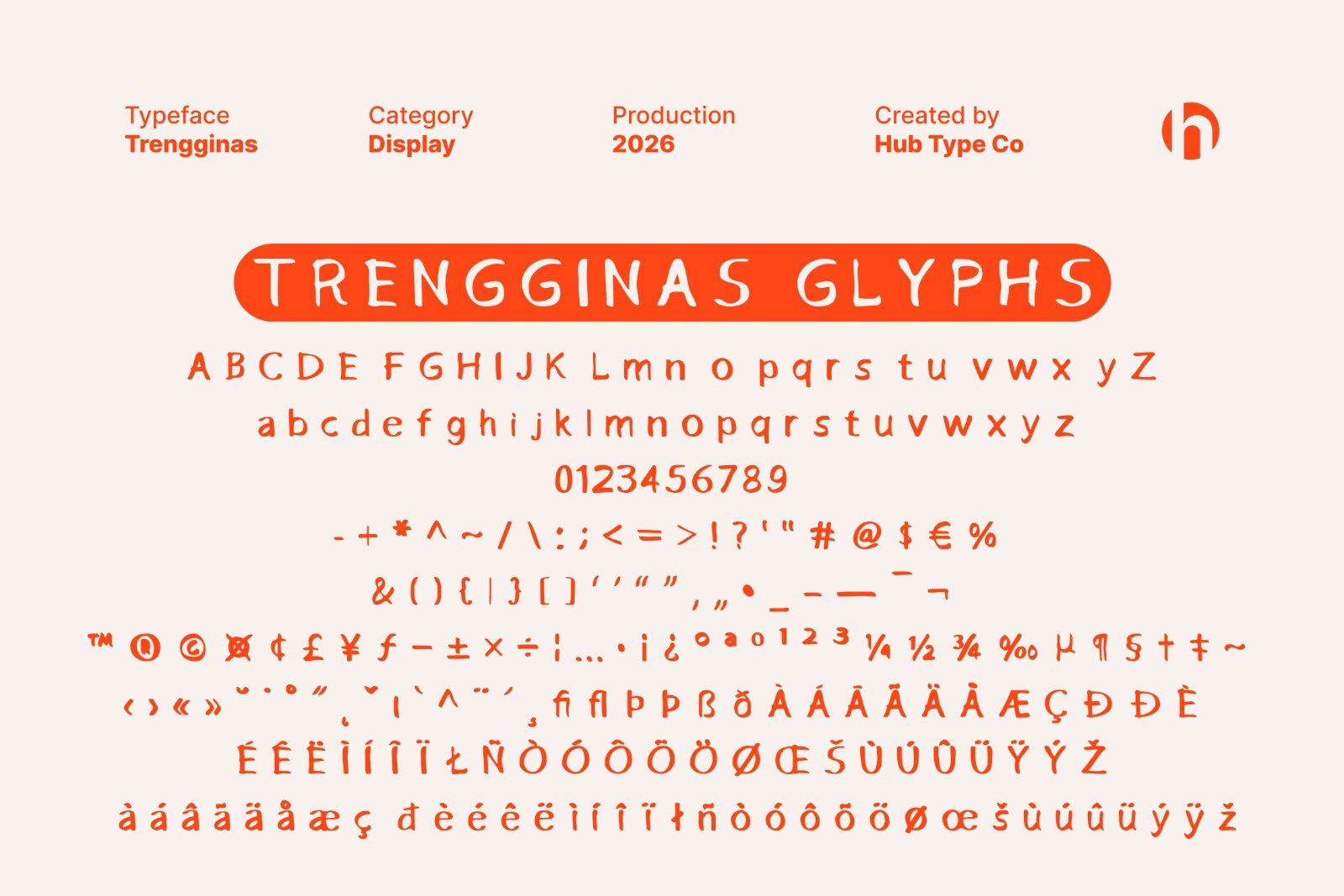 Trengginas – A Timeless & Unorthodox Display Typeface — image 9