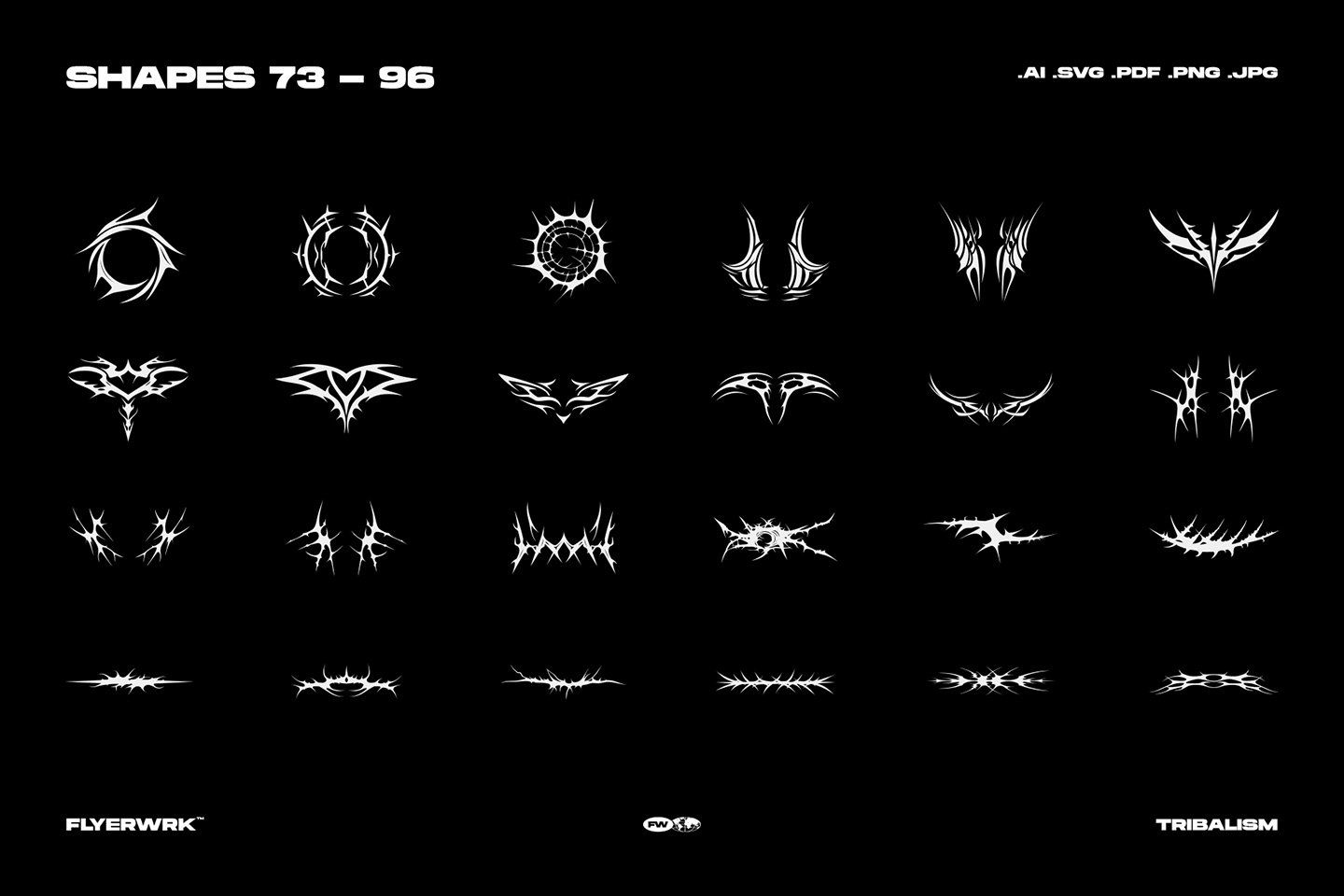 Tribalism - Vector Shapes
