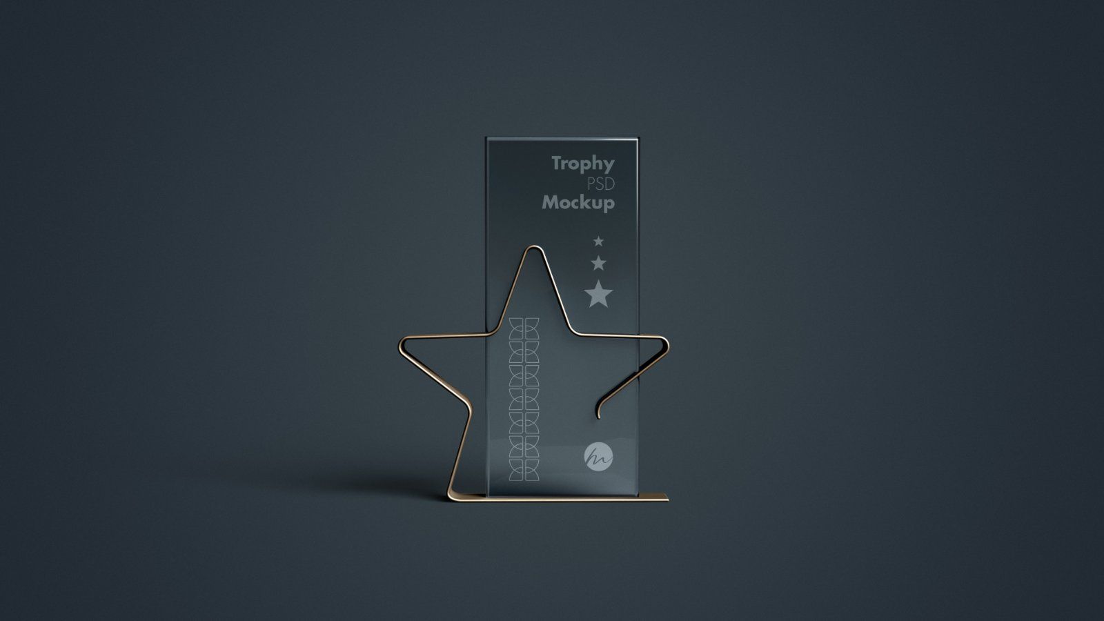Star Frame Acrylic Trophy Mockup – 5 PSDs — image 7