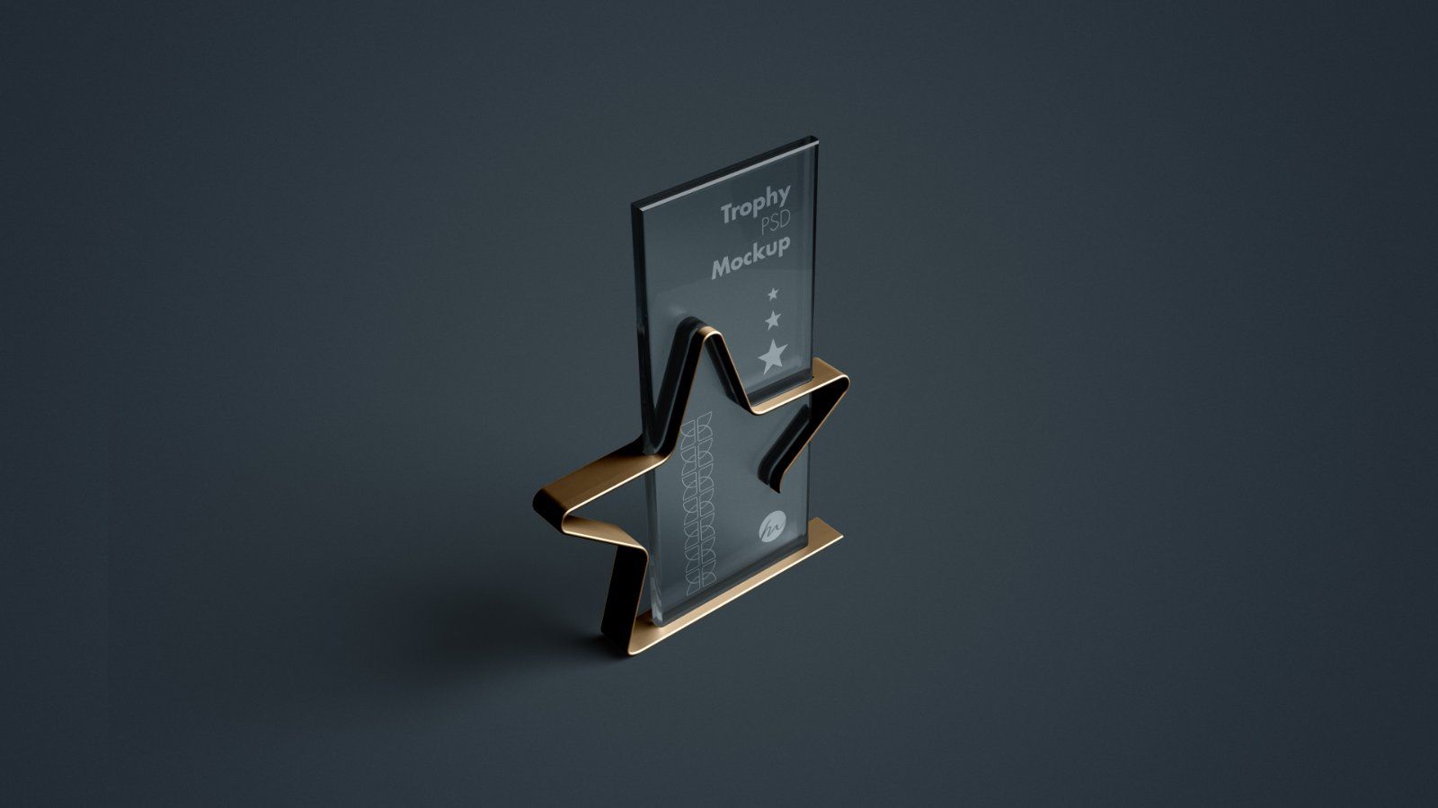 Star Frame Acrylic Trophy Mockup – 5 PSDs — image 6