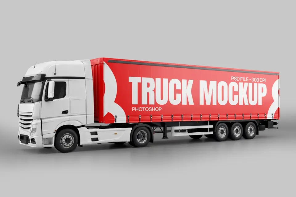 Truck Mockup