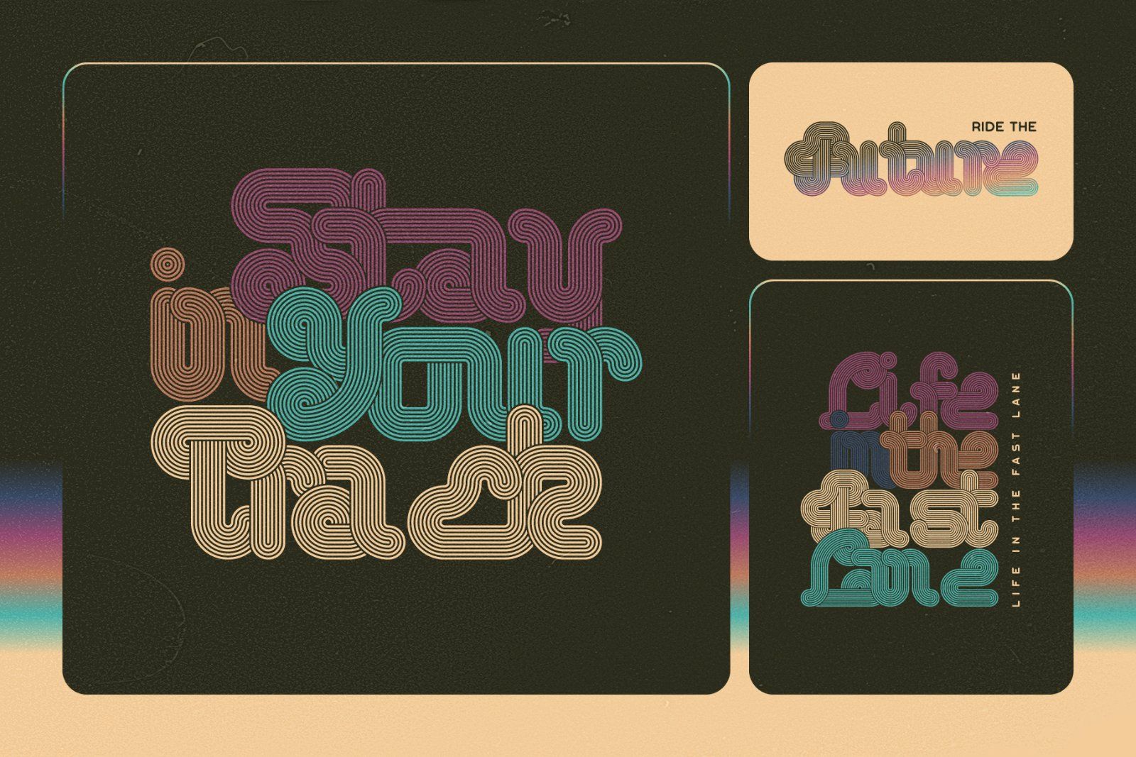 Turboline Vintage Font — image 2