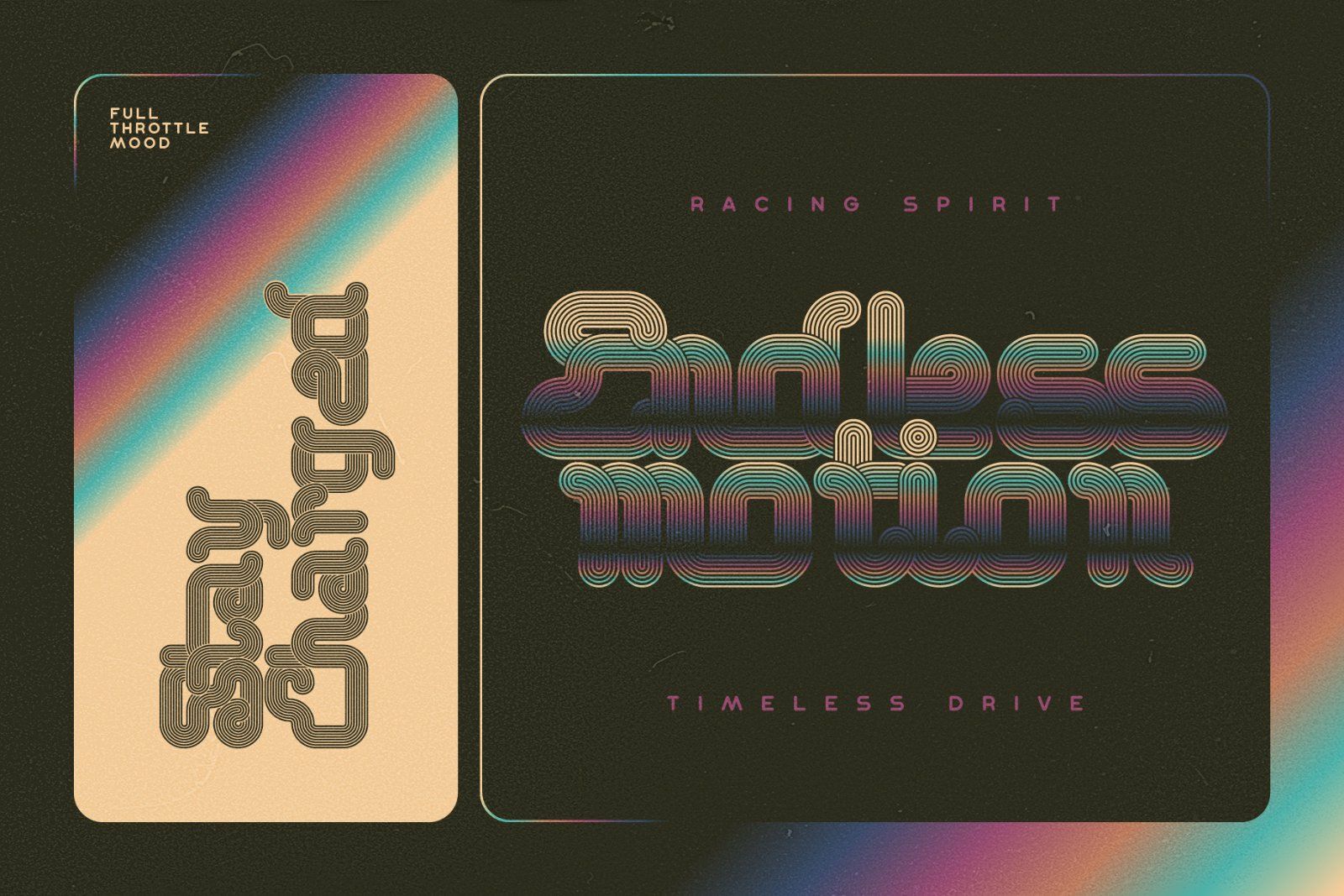 Turboline Vintage Font — image 3