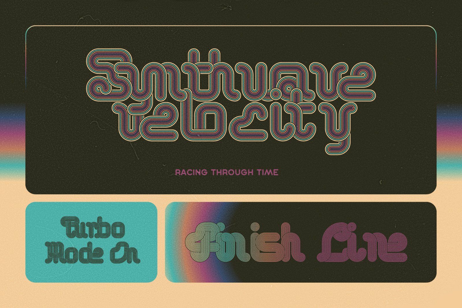 Turboline Vintage Font — image 4
