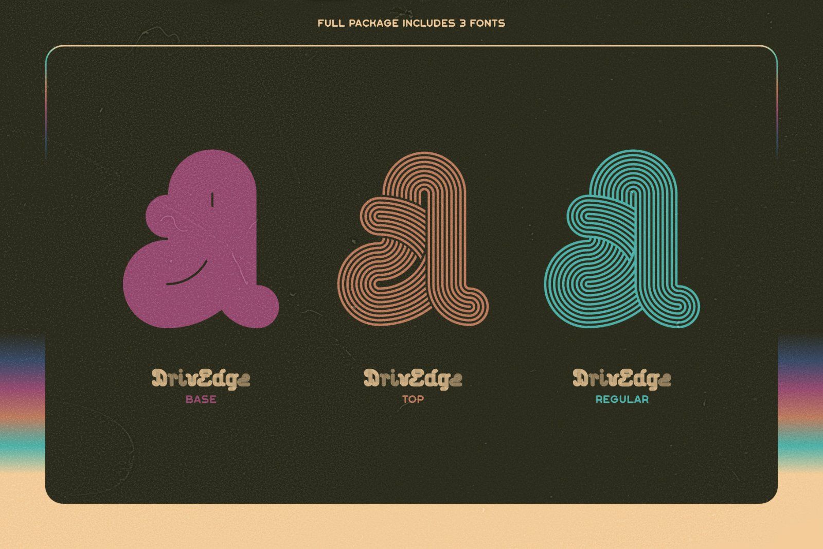Turboline Vintage Font — image 7