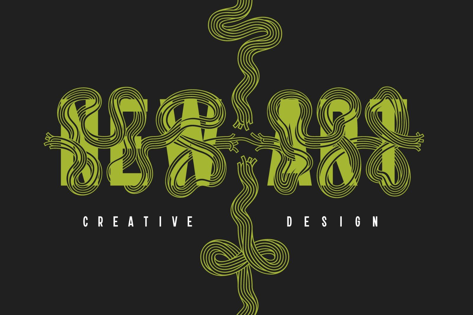 Twisted Ribbon — Creative Font — image 2