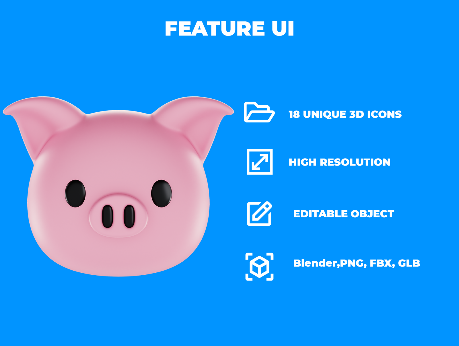 Animojis 3D Icon Pack