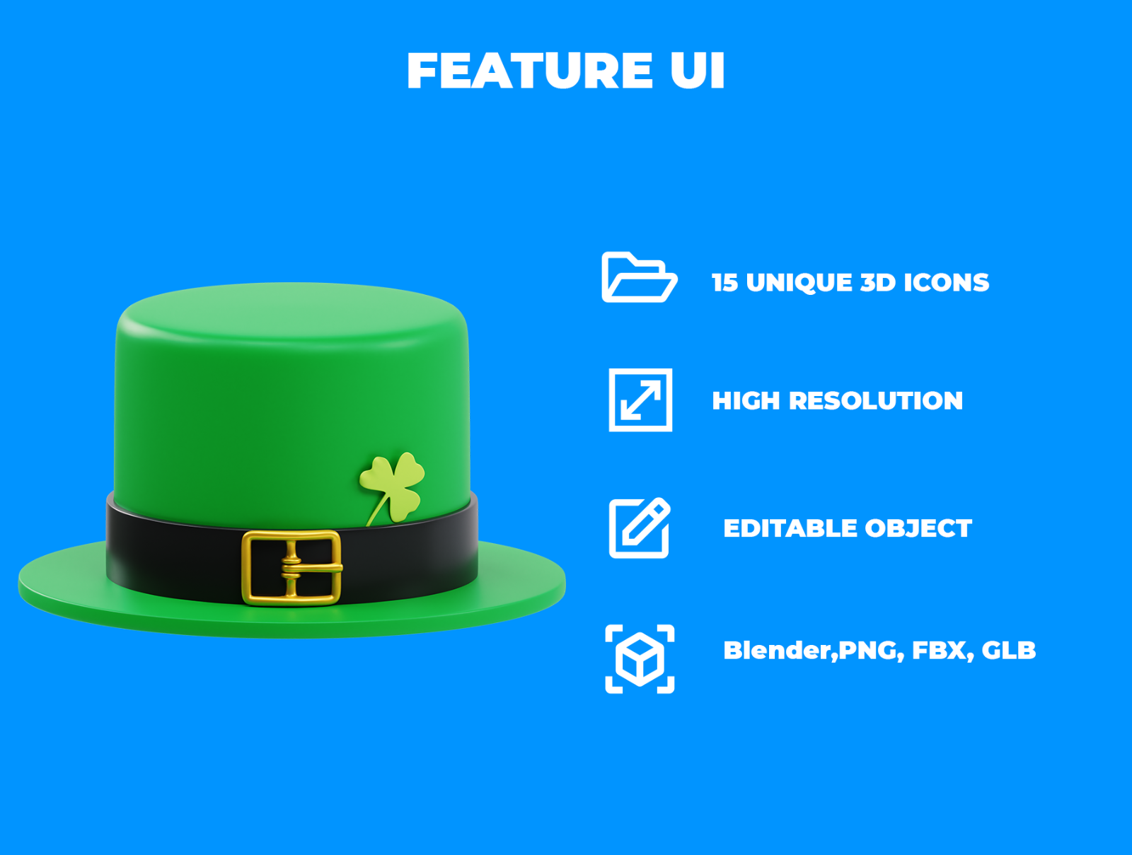 Headgear 3D Icon Pack