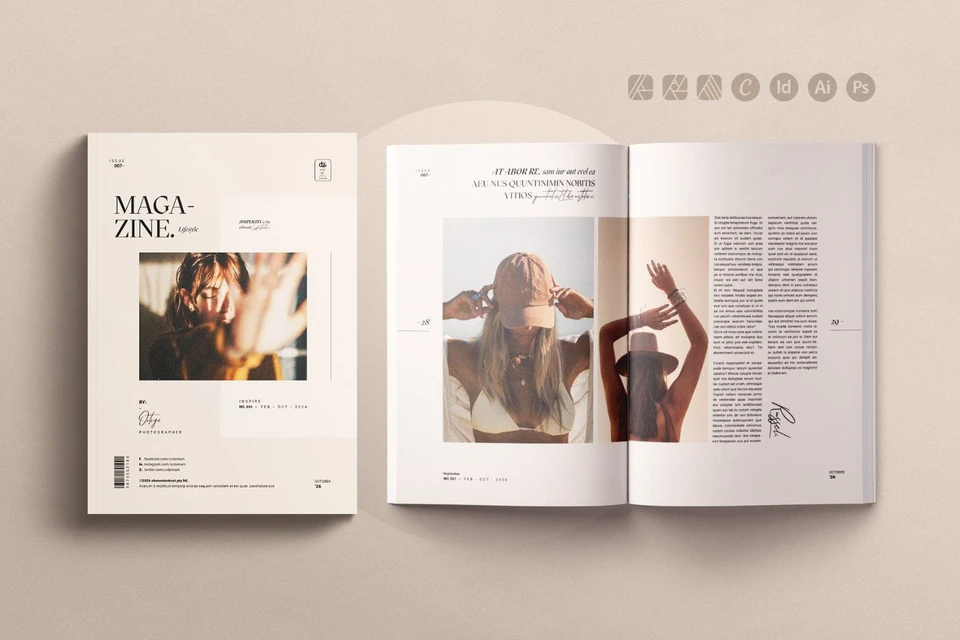 The Life Style Magazine Template