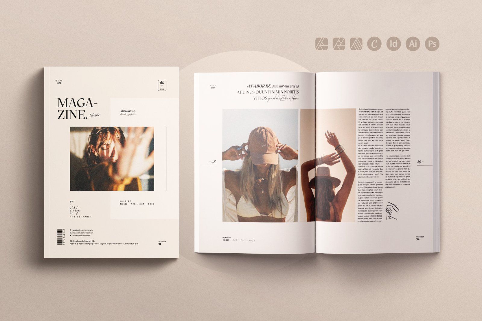 The Life Style Magazine Template