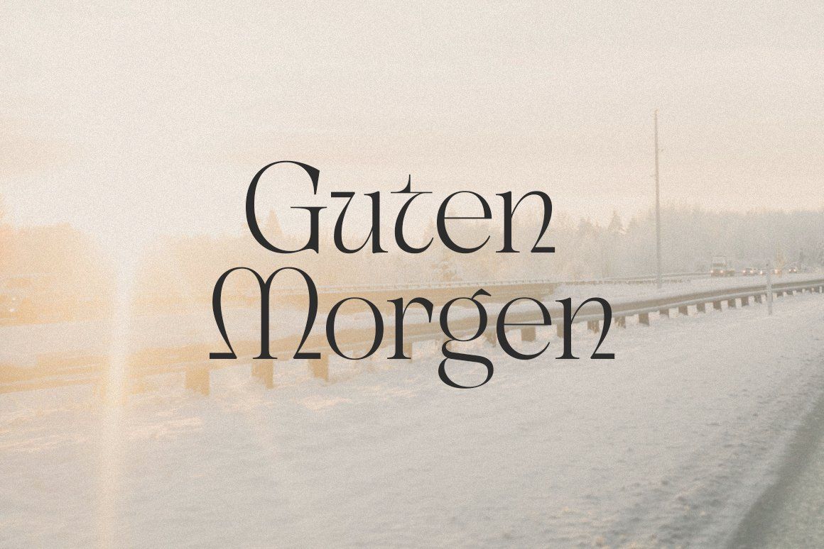Unclare Serif Font Family With Ligatures — image 2