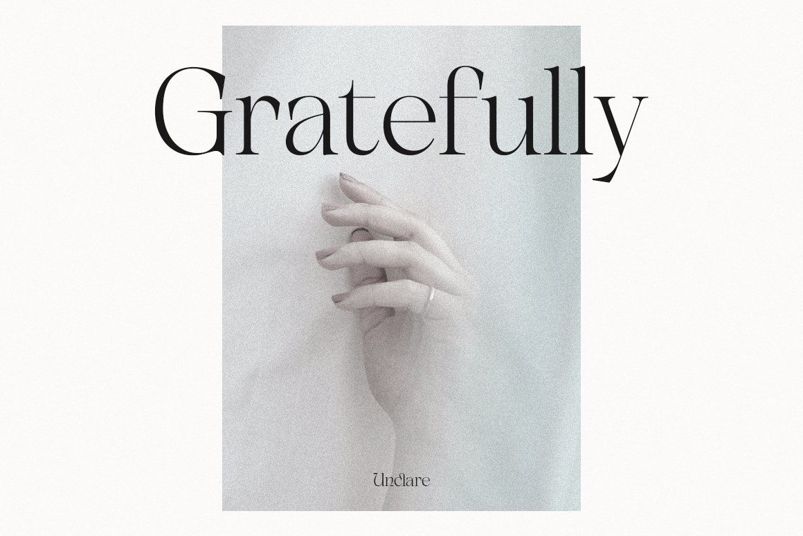 Unclare Serif Font Family With Ligatures — image 8