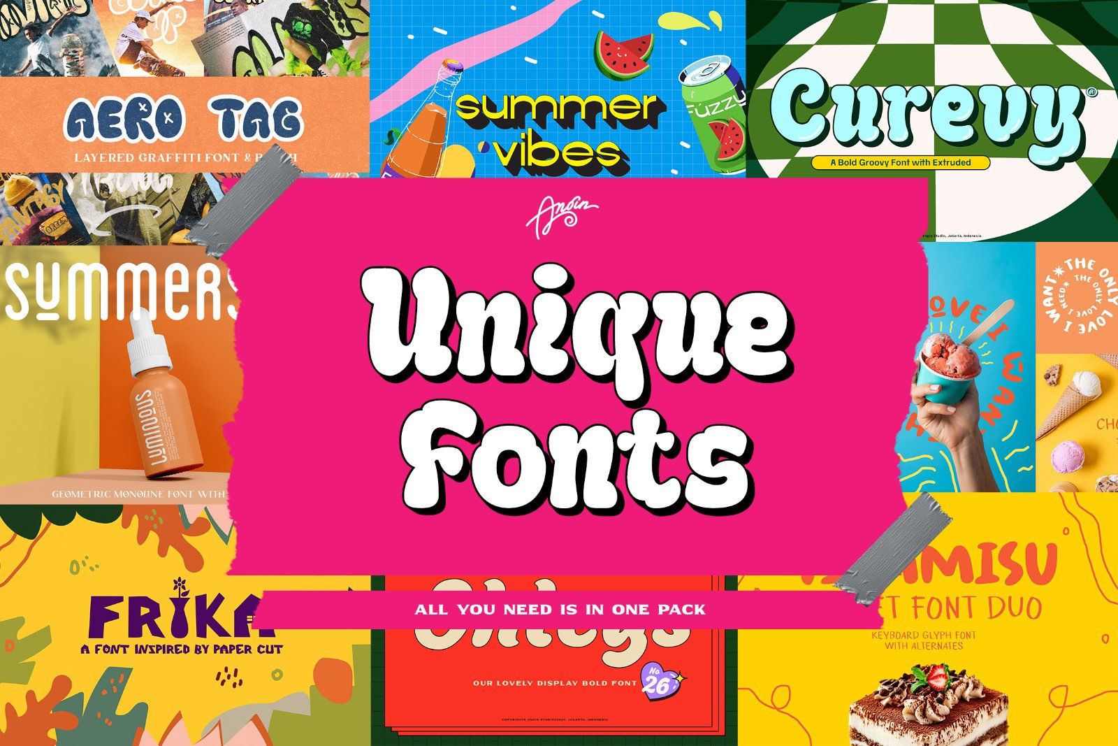100+ Otf Massive Font Bundle — image 10