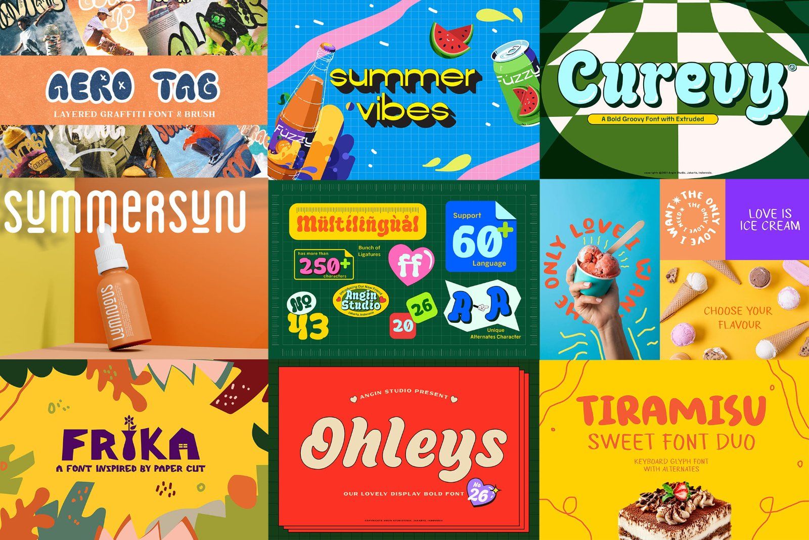 100+ Otf Massive Font Bundle — image 11