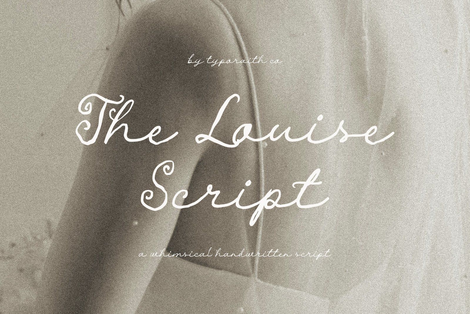 The Louise Script | Whimsical Font — image 1