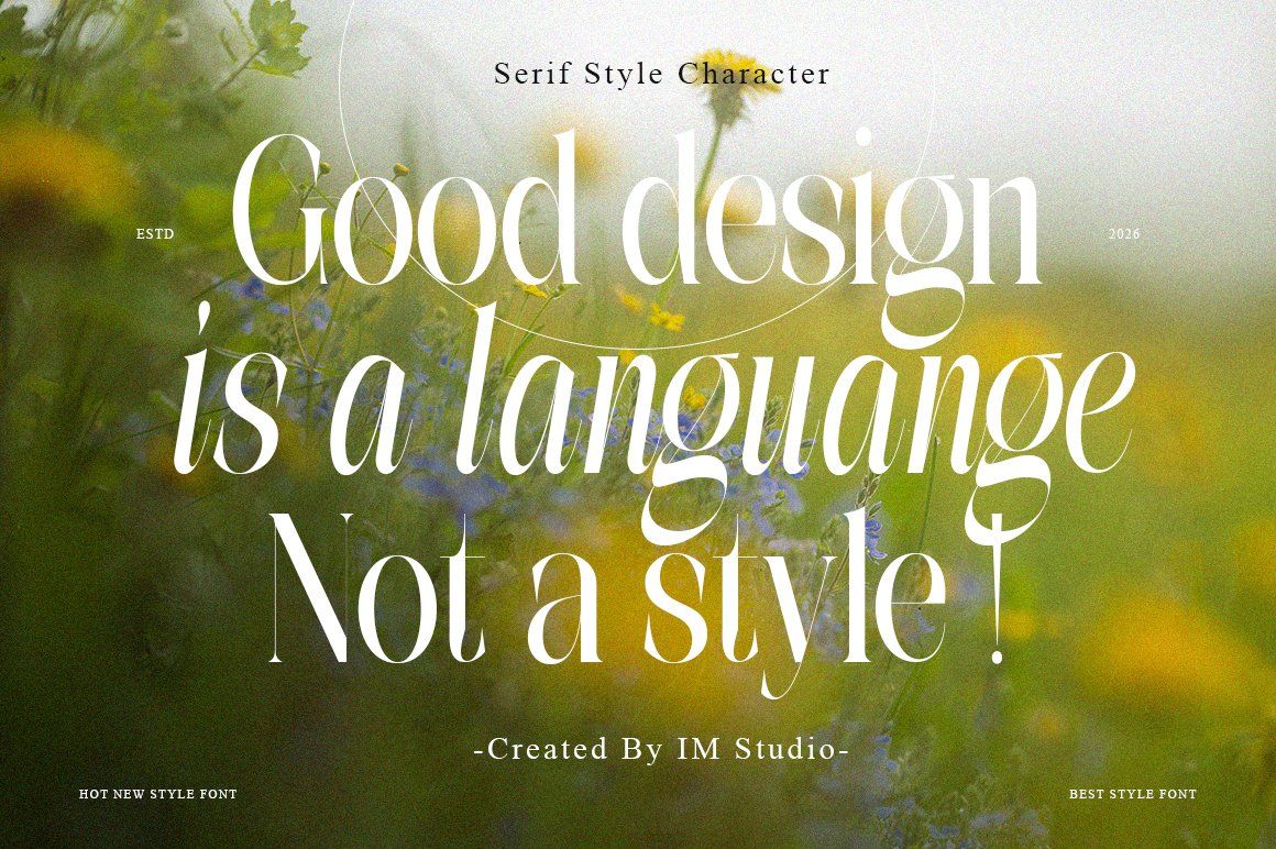 The Simple Editorial | 15 Style Font — image 12