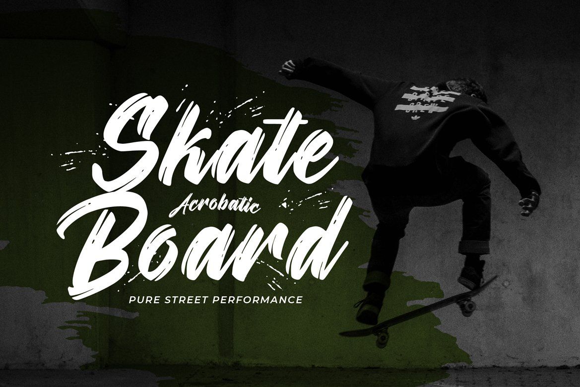 Glavient – Urban Brush Display Font