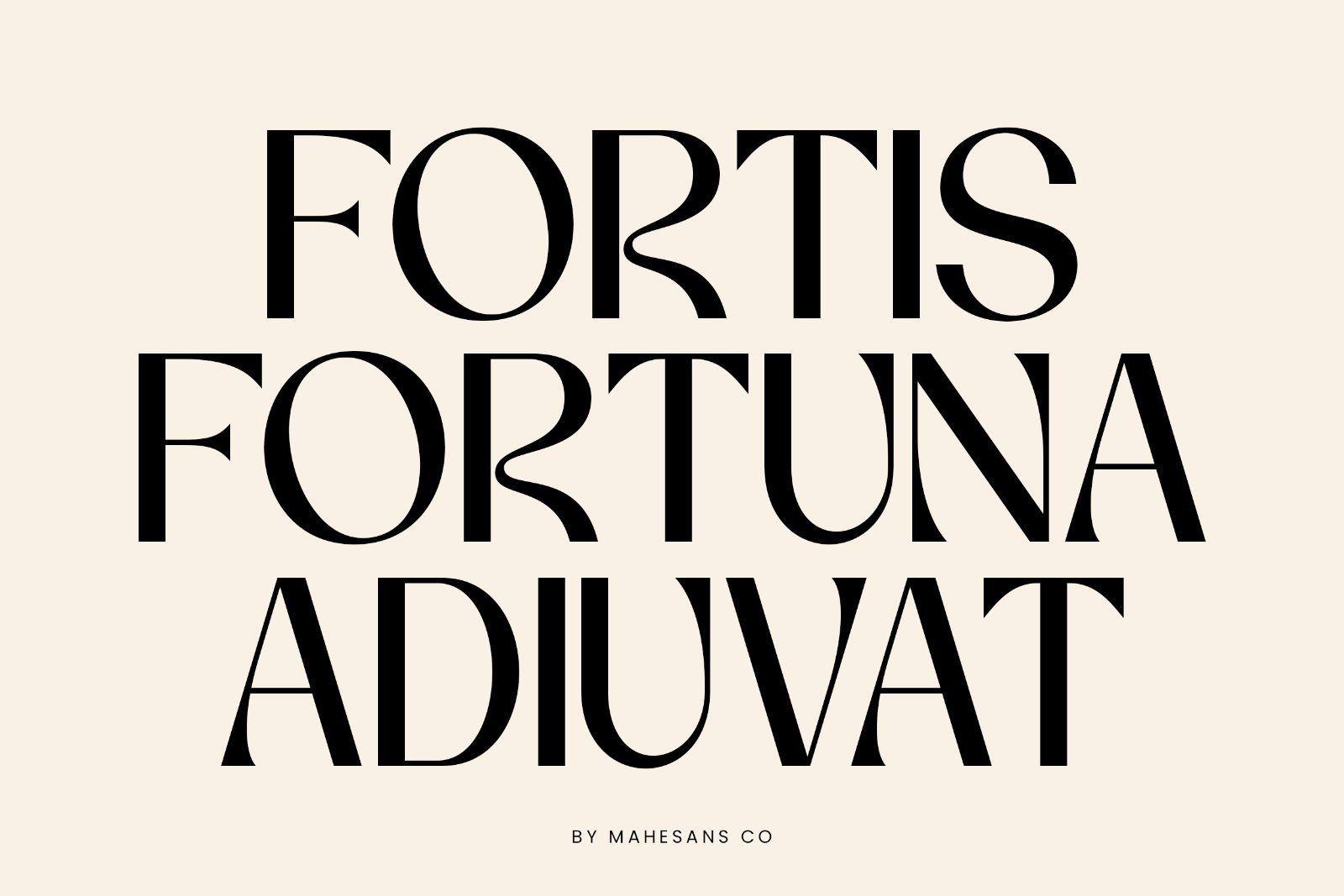 Vorage | Modern Minimalist Typeface