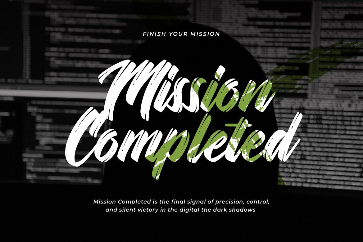 Glavient – Urban Brush Display Font