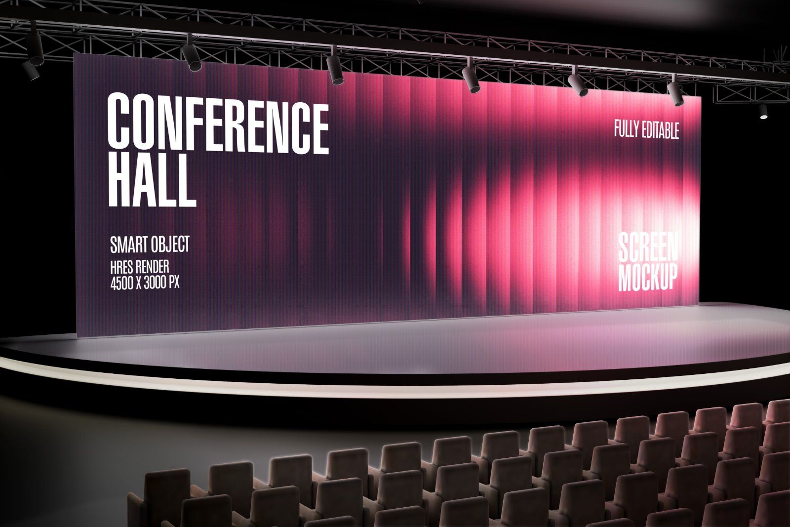 Conference Hall Mockup — image 3