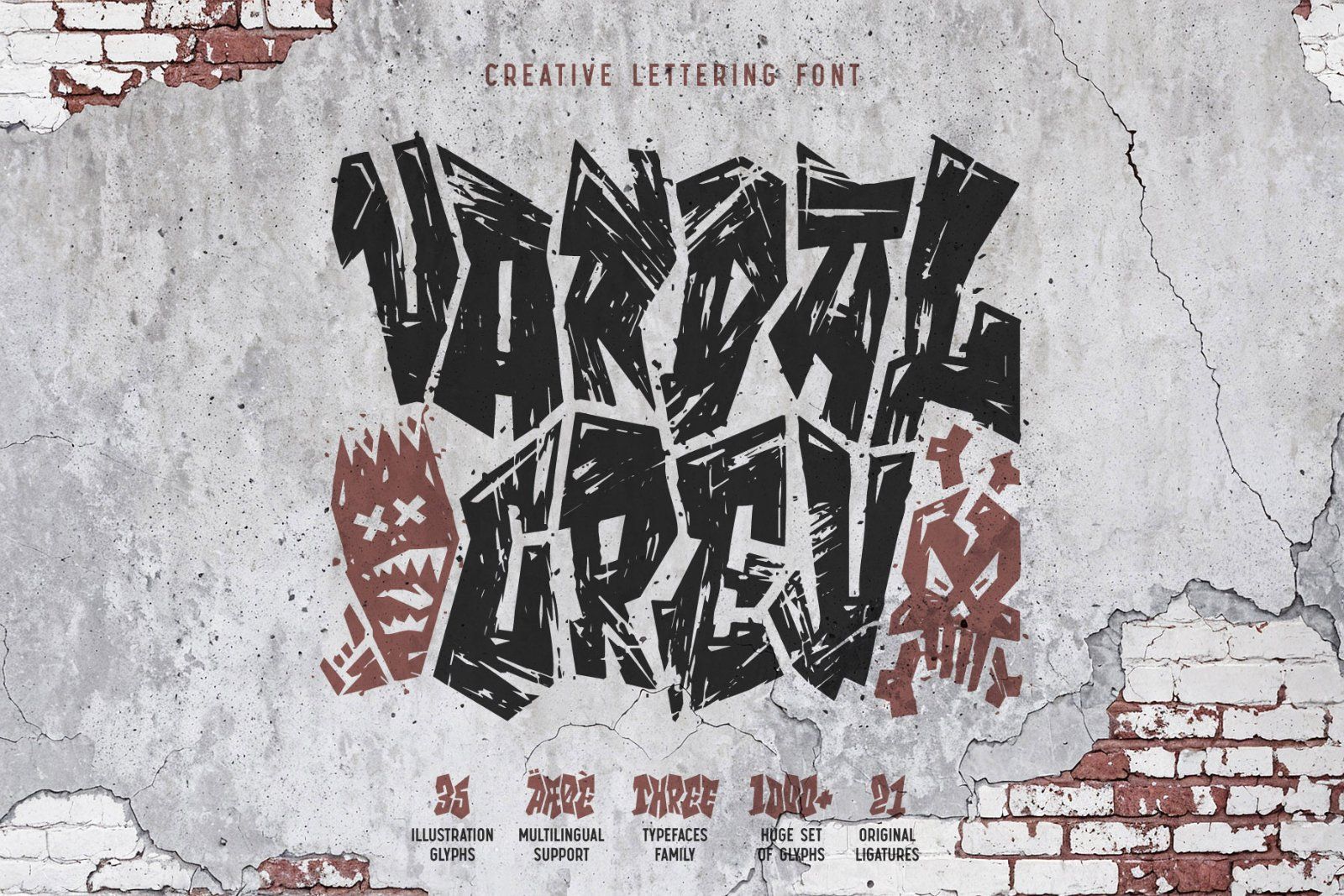 Vandal Crew — Creative Lettering Font — image 1