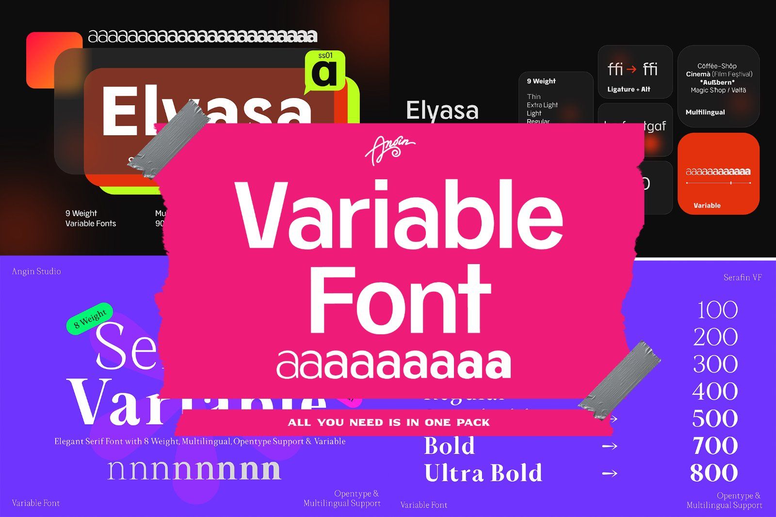 100+ Otf Massive Font Bundle — image 12