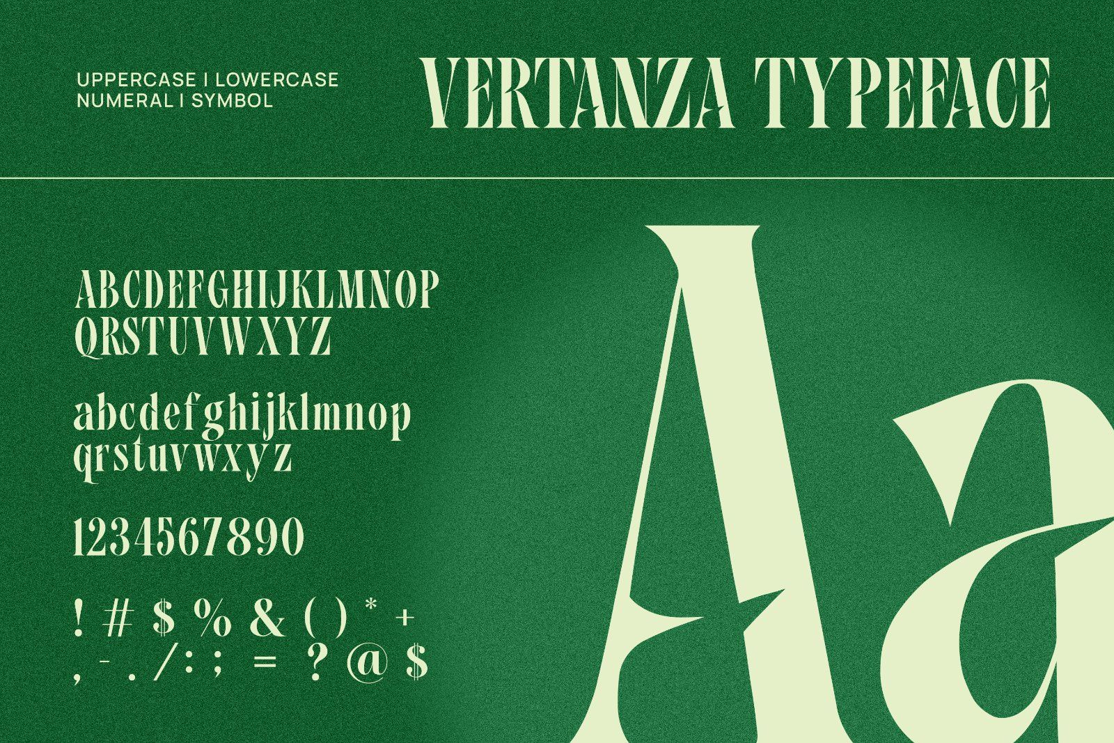 Vertanza – Elegant Serif Display Font | Luxury Editorial — image 6