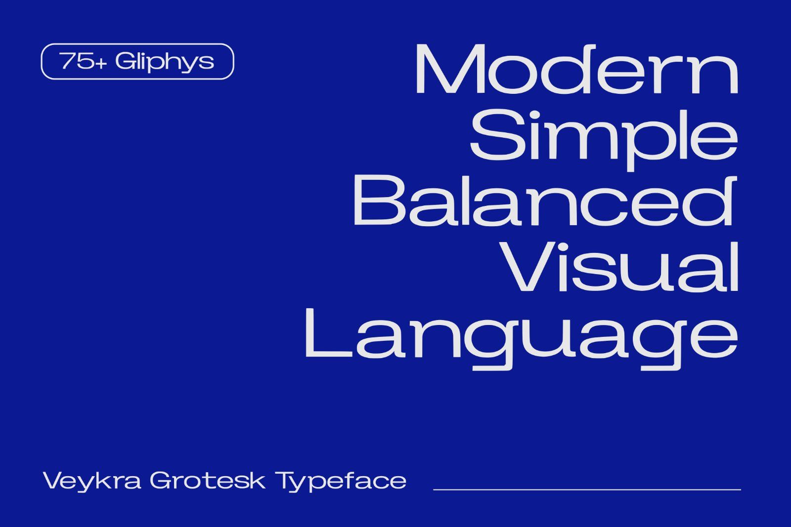 Font Veykra Grotesk — A Modern Grotesk Typeface — image 4