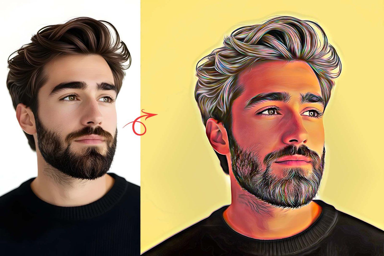 Vibrant Oil Paint Photoshop Action