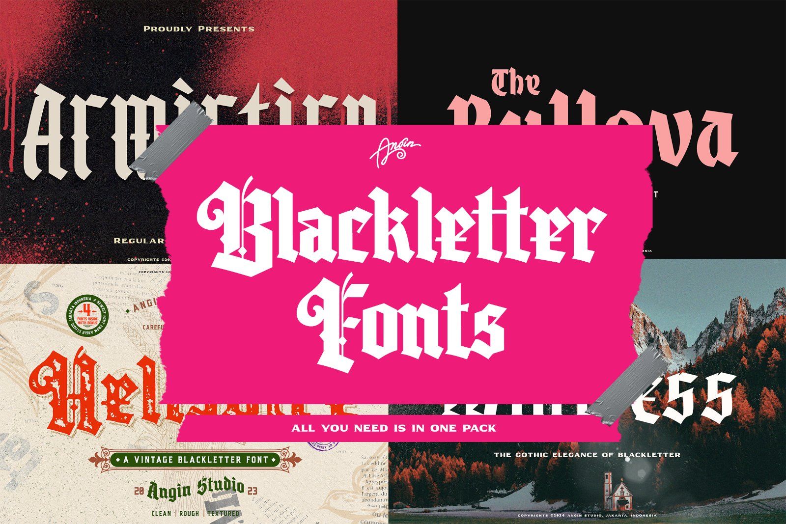 100+ Otf Massive Font Bundle — image 14