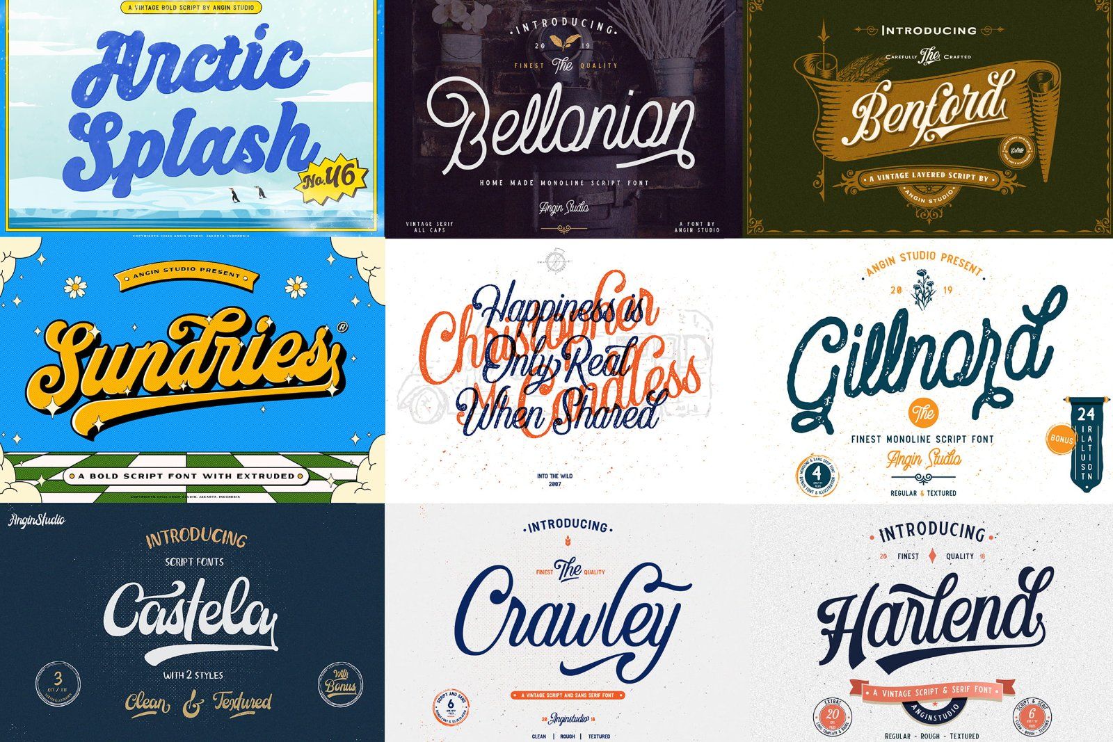 100+ Otf Massive Font Bundle — image 17