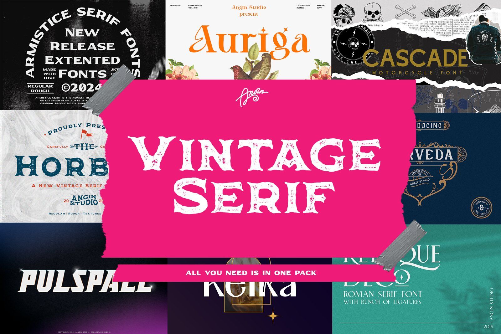 100+ Otf Massive Font Bundle — image 18