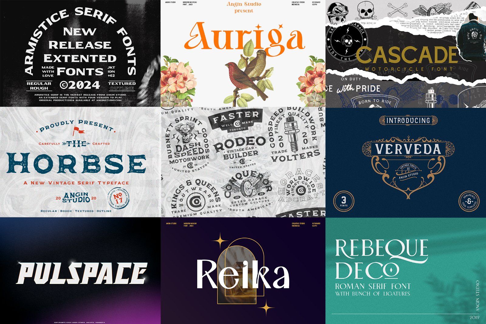 100+ Otf Massive Font Bundle — image 19
